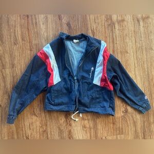 Champion Jean Windbreaker Vintage Size Small